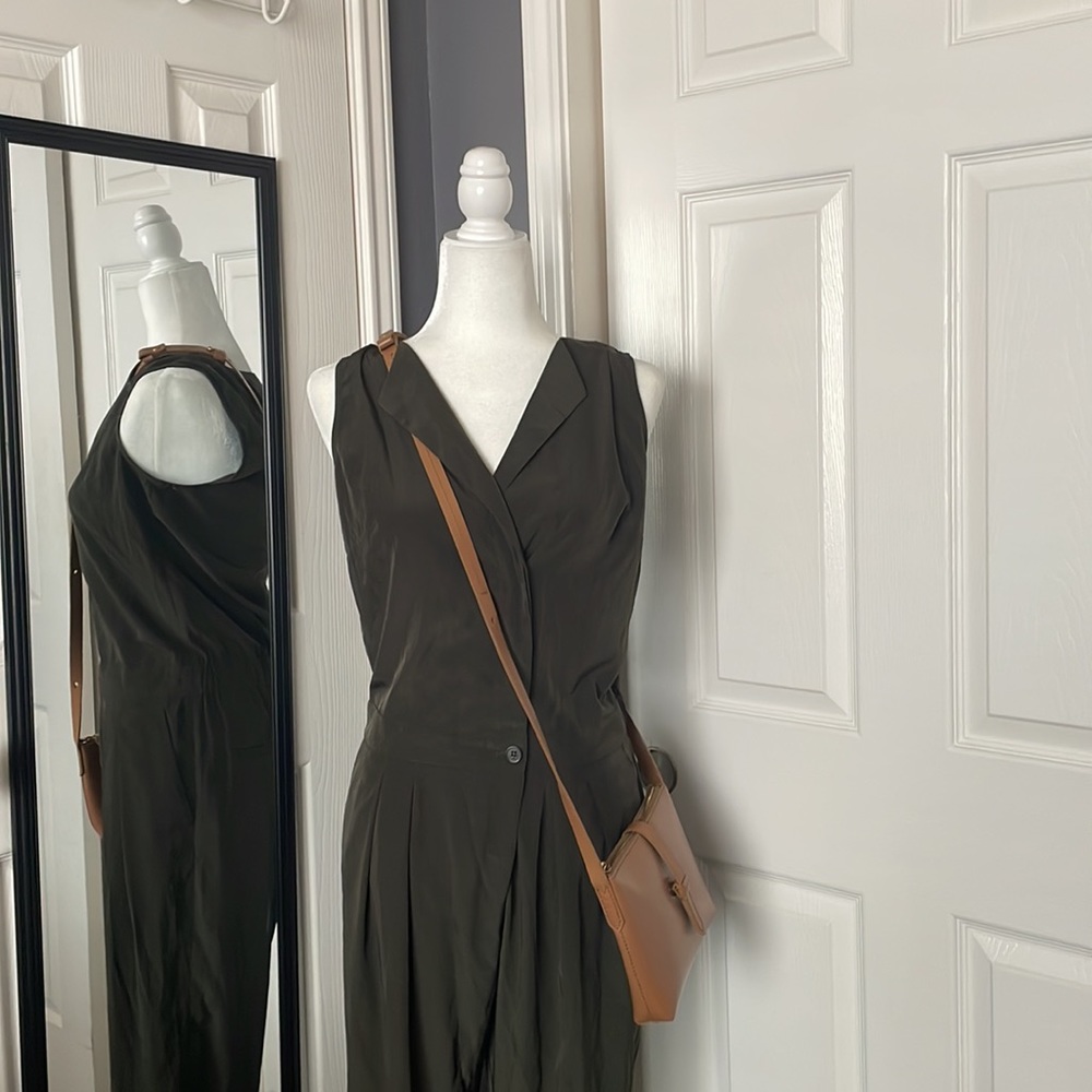 ⬇️REDUCED!! J.Crew sleeveless trench jumpsuit - Picture 8 of 13